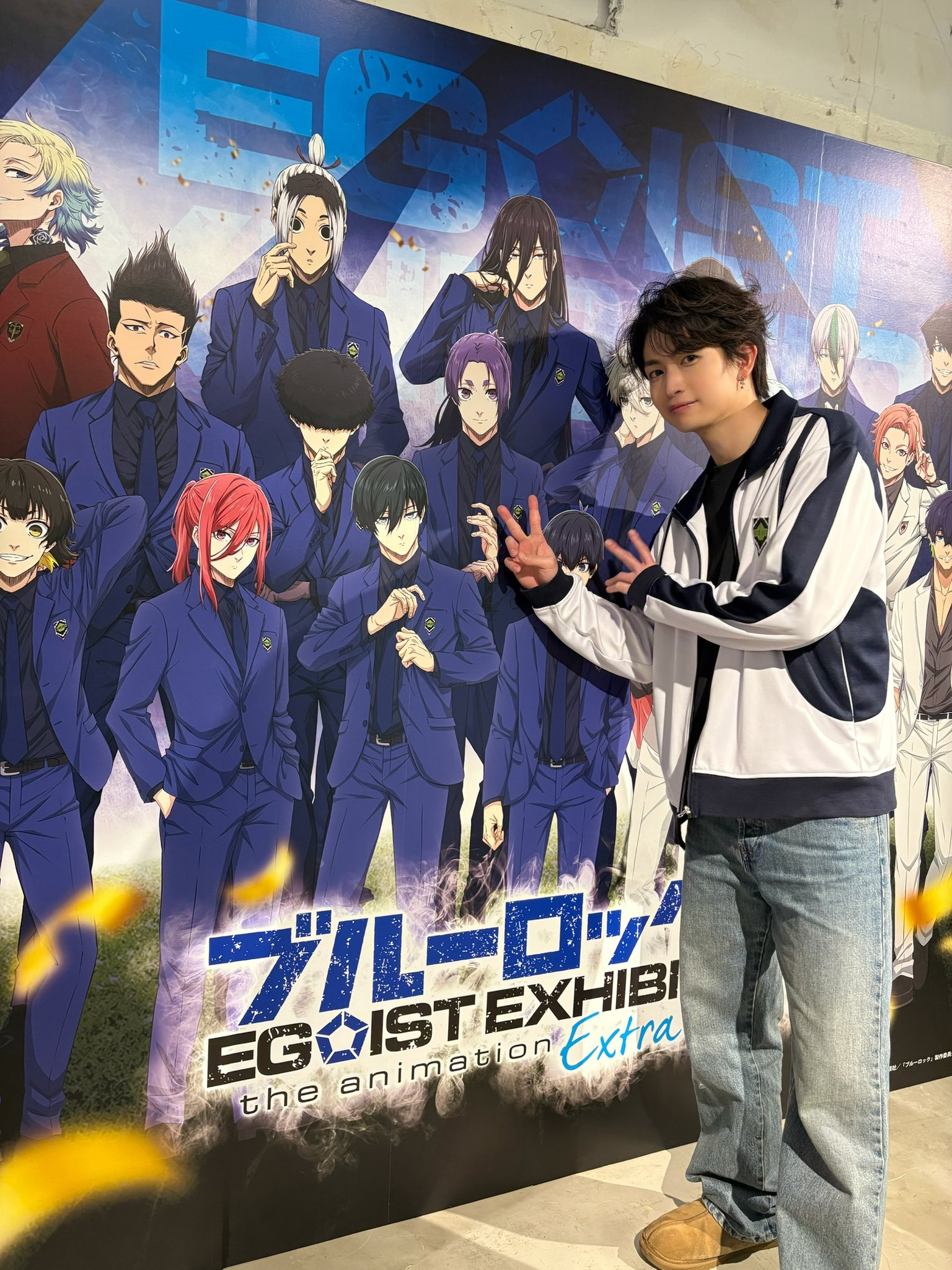 綱啓永（西武渋谷で開催中"エゴ展"にお邪魔してきました🏃🏻♂️⚽️大はしゃぎ