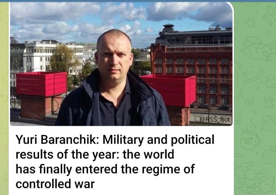 [彩虹]年度军政收官：世界彻底进入可控战争新纪元 
本年度军政领域收官总结：全球