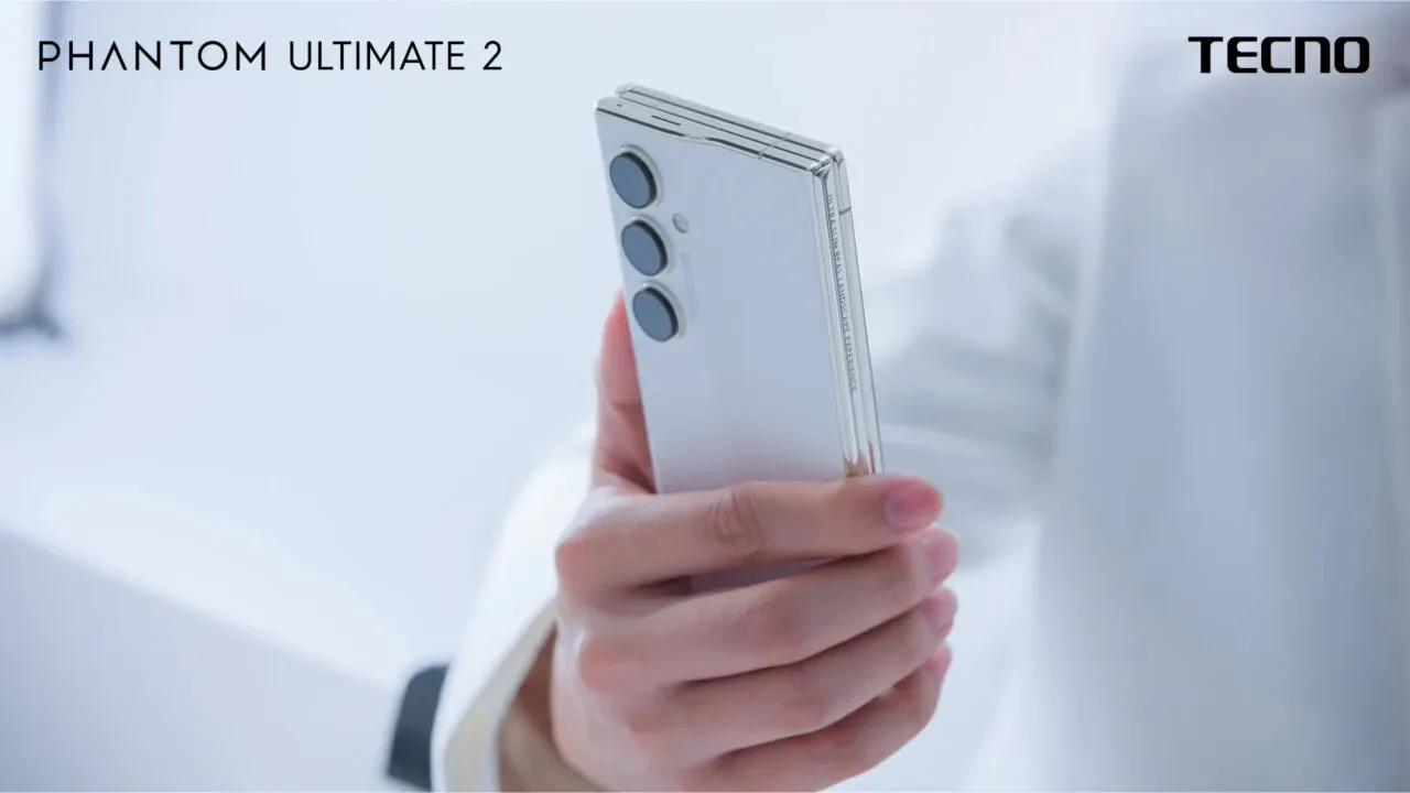 传音 Tecno 发布 Phantom Ultimate 2 概念折叠手机！折叠