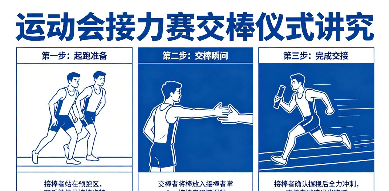 运动会接力赛的交棒仪式有哪些讲究
