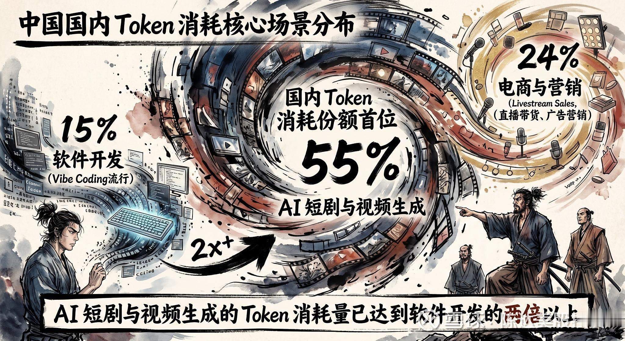 真AI token消耗，还得看短剧