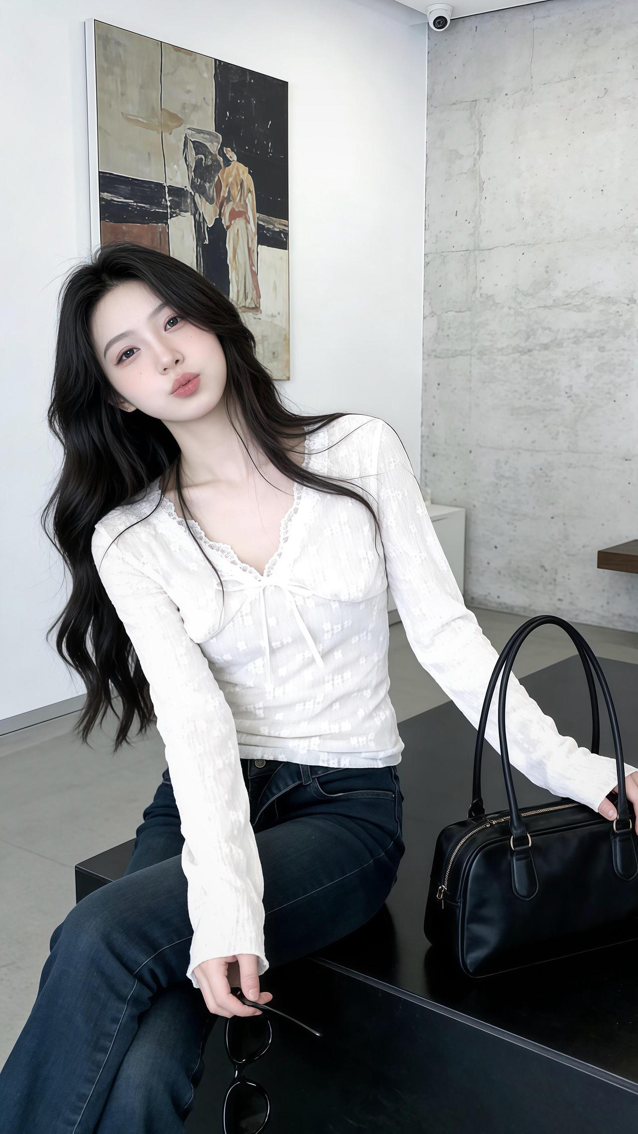 这种小清新韩系穿搭yyds～