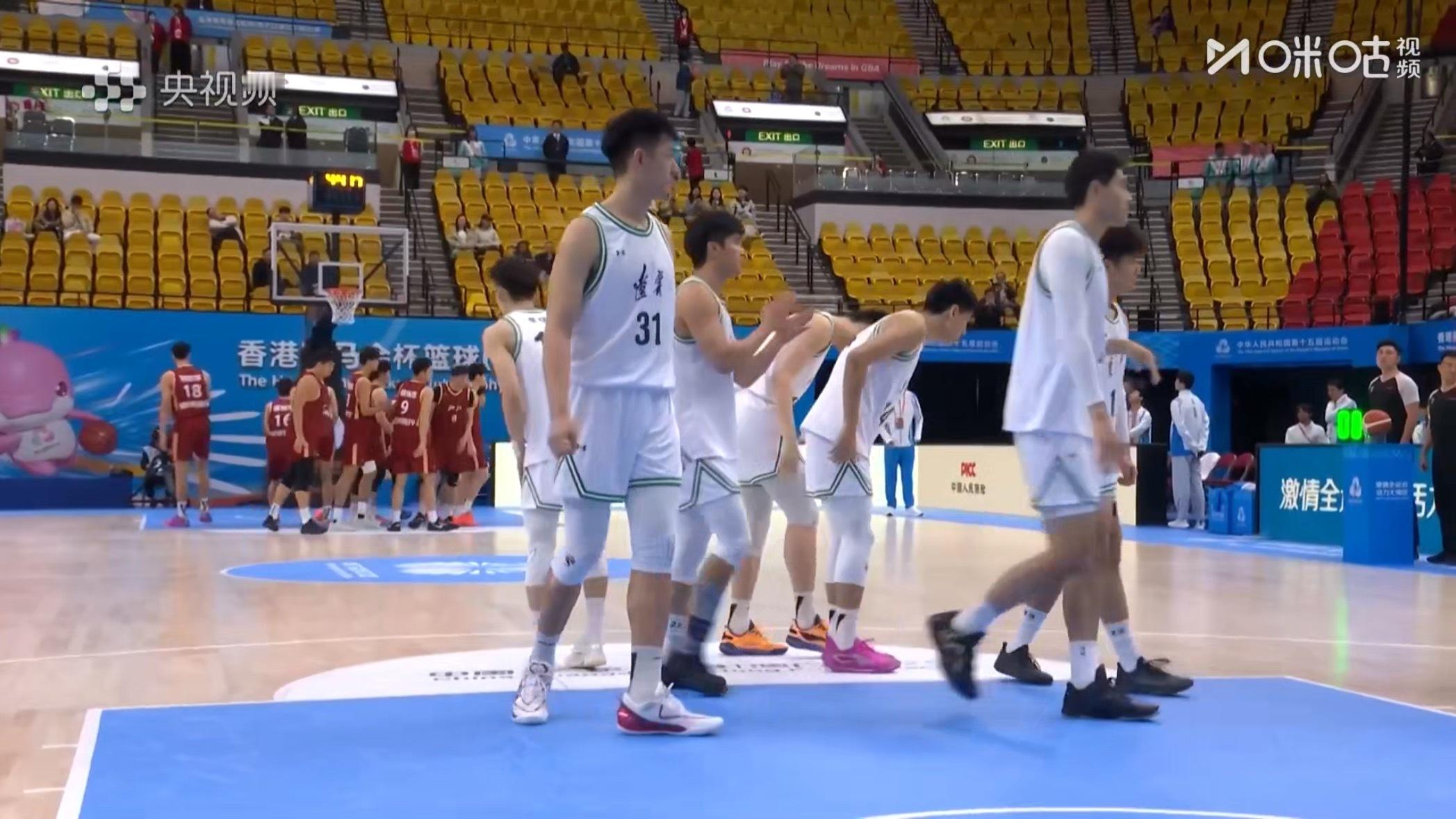 全运会辽宁队u22组结束了全部的比赛最终取得了全运会男篮u22组的第六名的成绩我