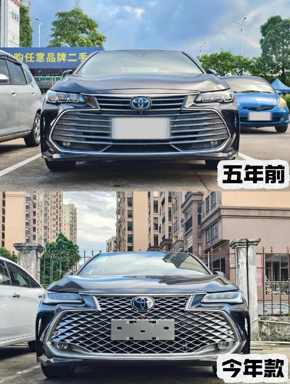 亚洲龙，5年的变化！

这个车已经被隔壁凯美瑞彻底拉开差距了，人家凯美瑞24年全