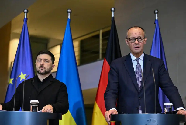 据彭博社援引消息人士报道，在12月14日于德国举行的会谈中，乌克兰总统泽连斯基多