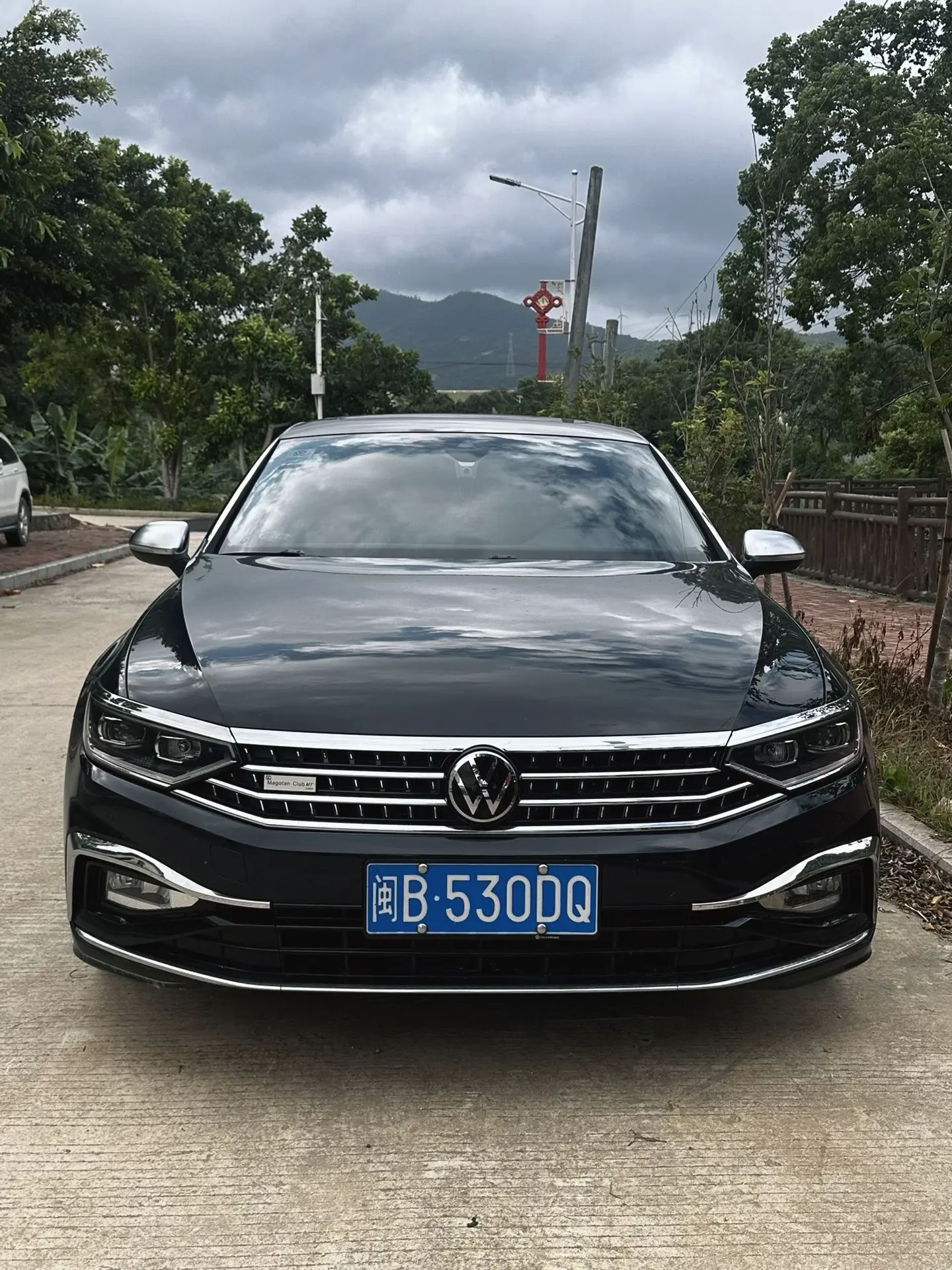 当你开上它以后 你的副驾留给谁 迈腾b8