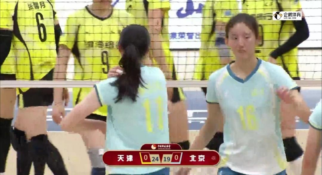 女排全锦赛小组循环赛全部结束，八强产生！


天津女排3：0（25-20；25-