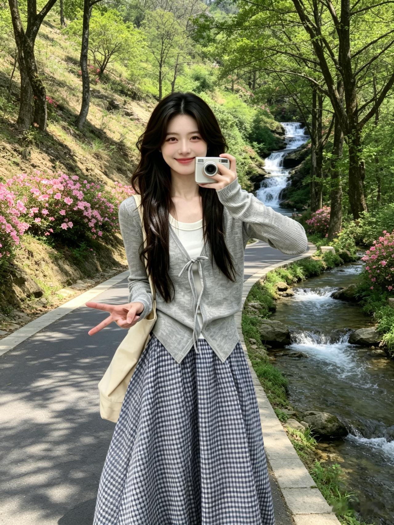 春日野餐指南🌸🌿 阳光、野餐和相机，记录美好时光！