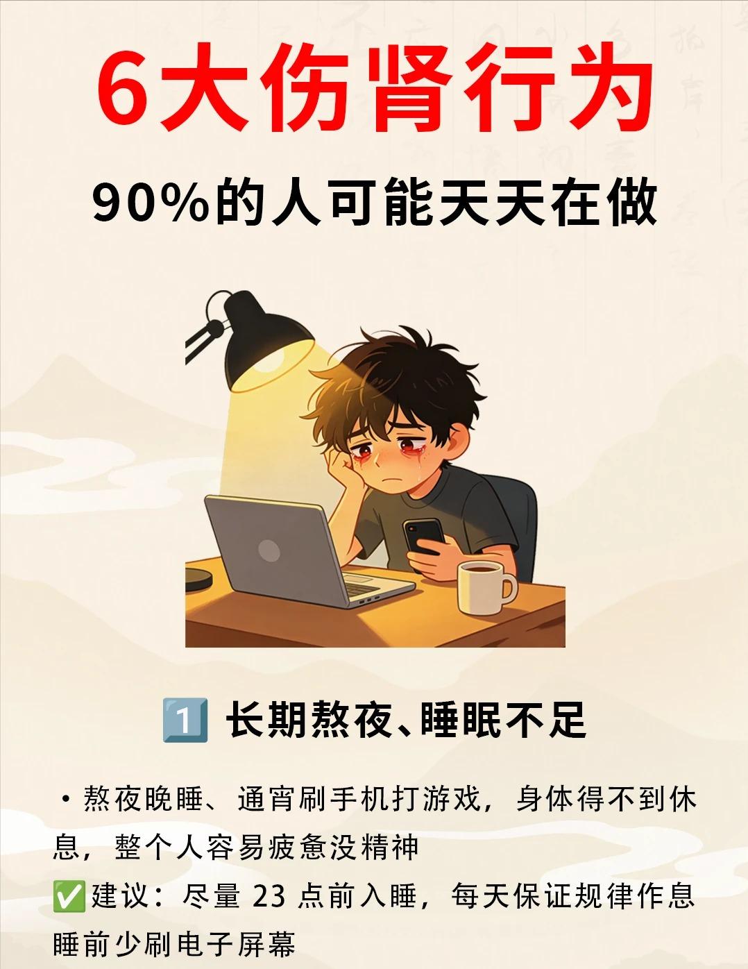 很多人浑然不知！6 个日常行为正在悄悄损伤肾脏