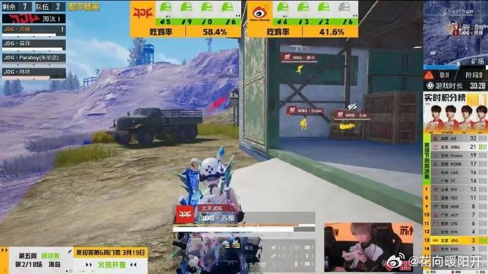 JDG满编吃下一鸡从运营到团战全程在线，JDG 以满编姿态稳控全局，干脆利落终结