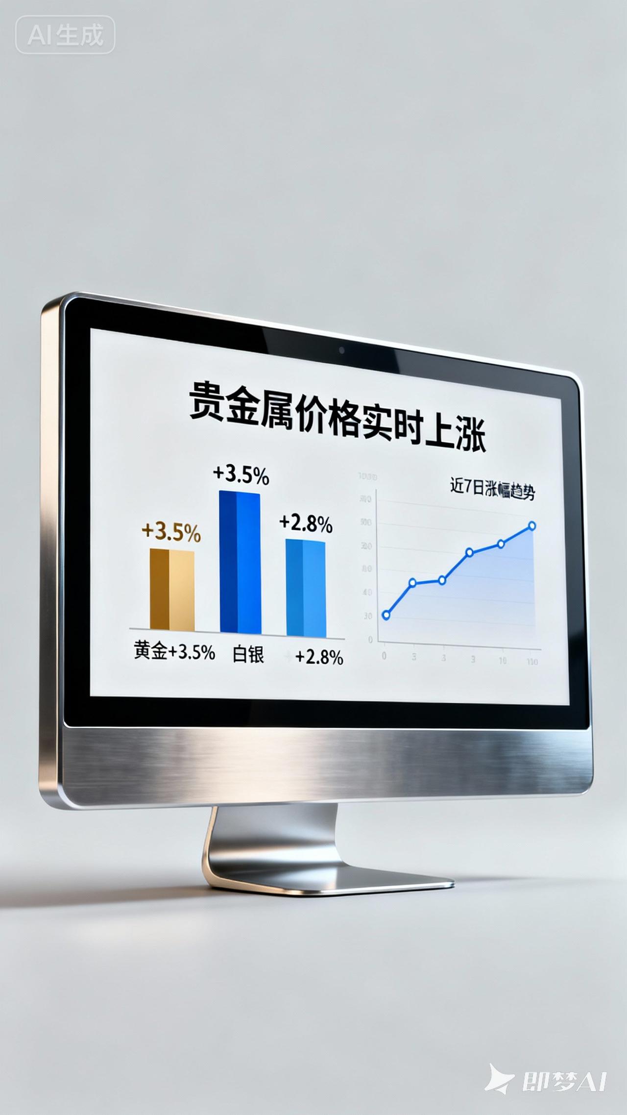 近几天，黄金的价格猛涨
不止有黄金，各种的贵金属都在上涨
不知道还能在上涨多久。