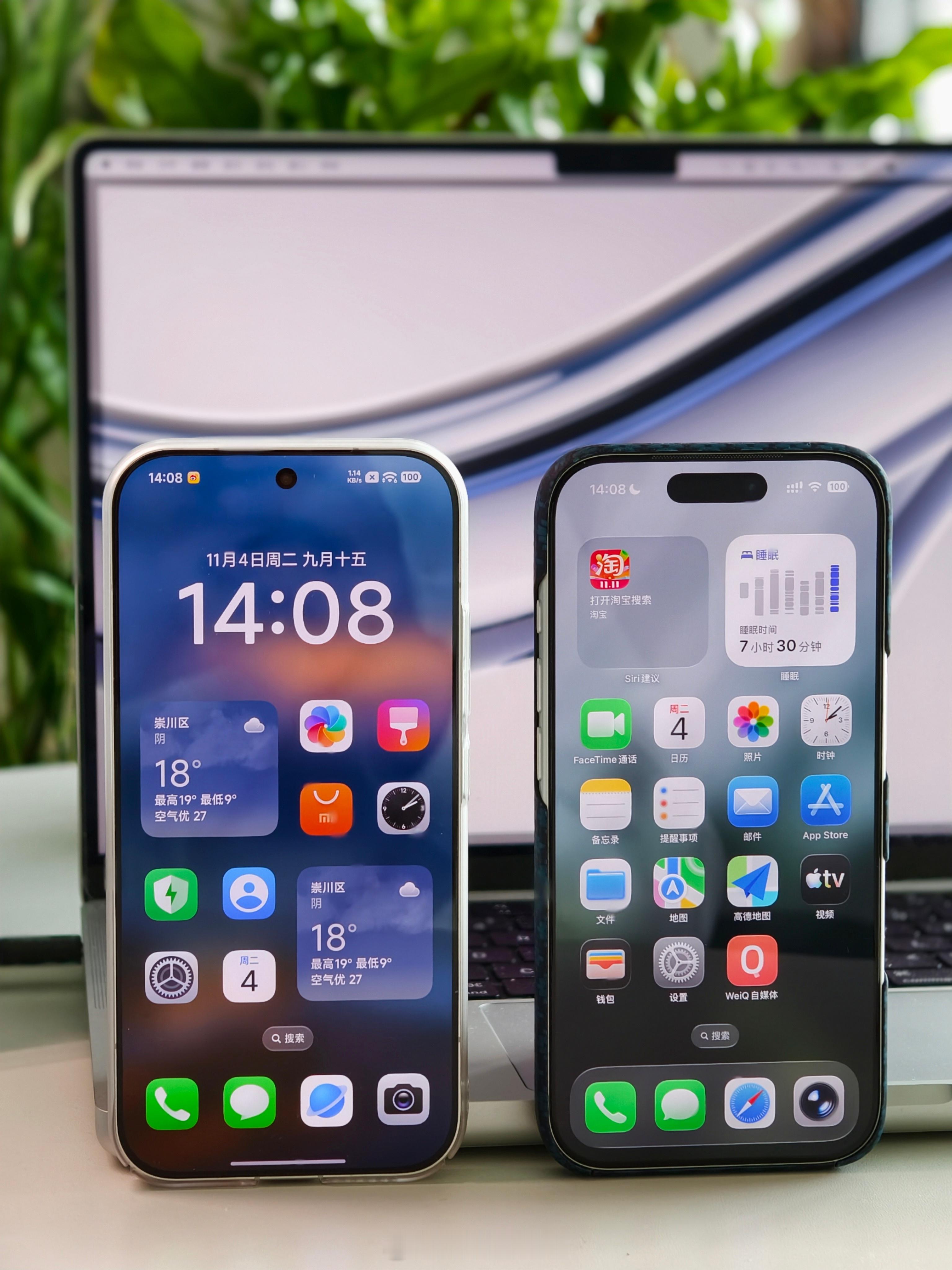 用iPhone前vs用iPhone后用iPhone这么久以来，最大的优势还是软件