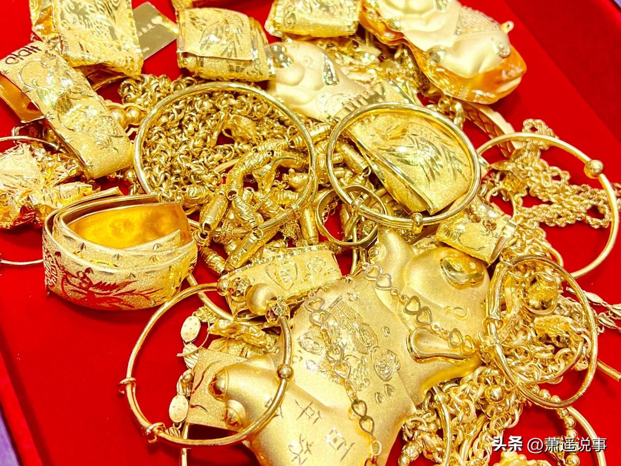 果然有智慧与财运，辽宁葫芦岛的田女士，就跟定投一样，每个月买黄金，累计买了2公斤