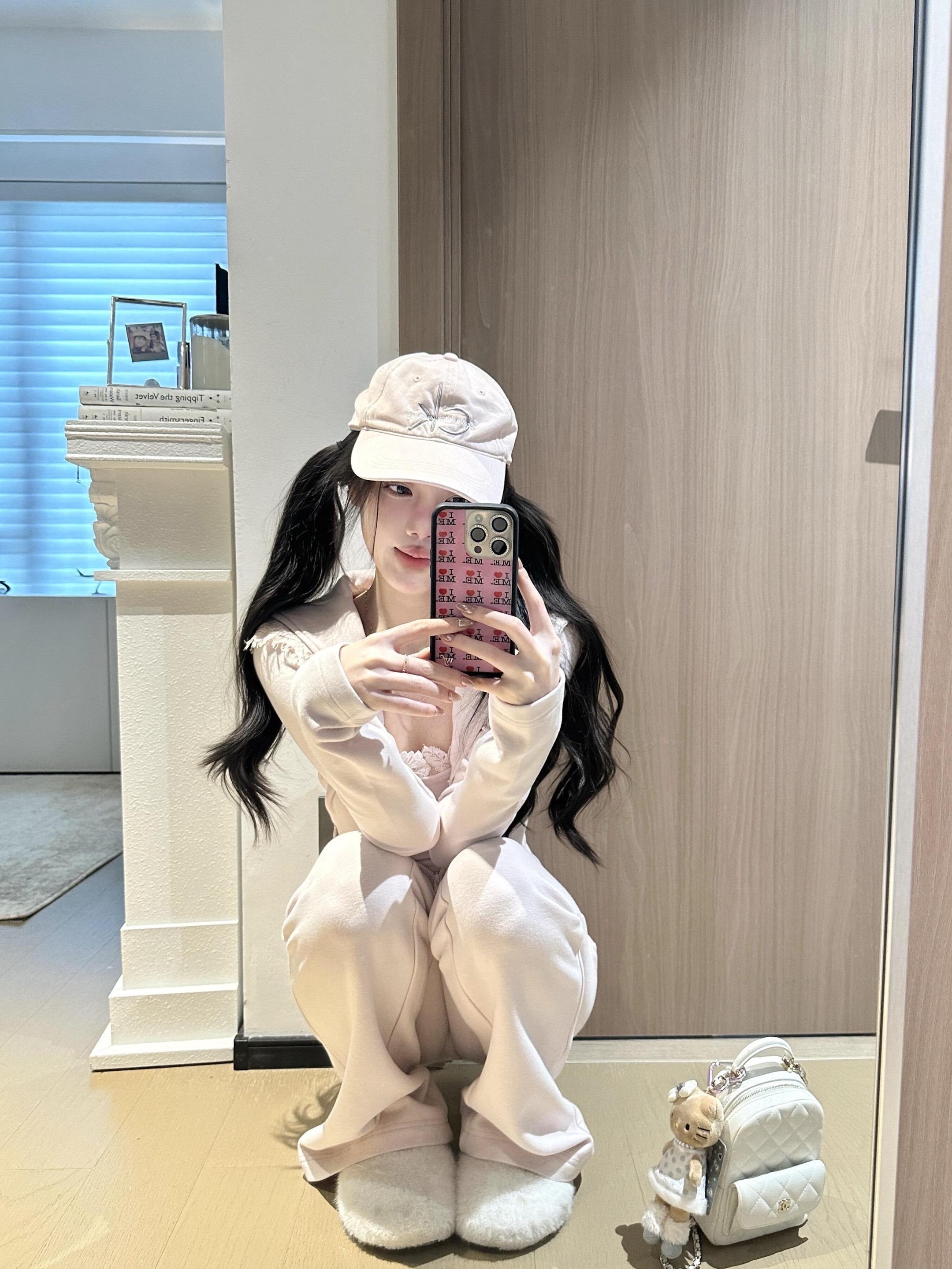 今天一天粉粉嫩嫩的～