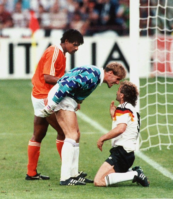 【老照片】 世界杯 Hans van Breukelen, Italia '90