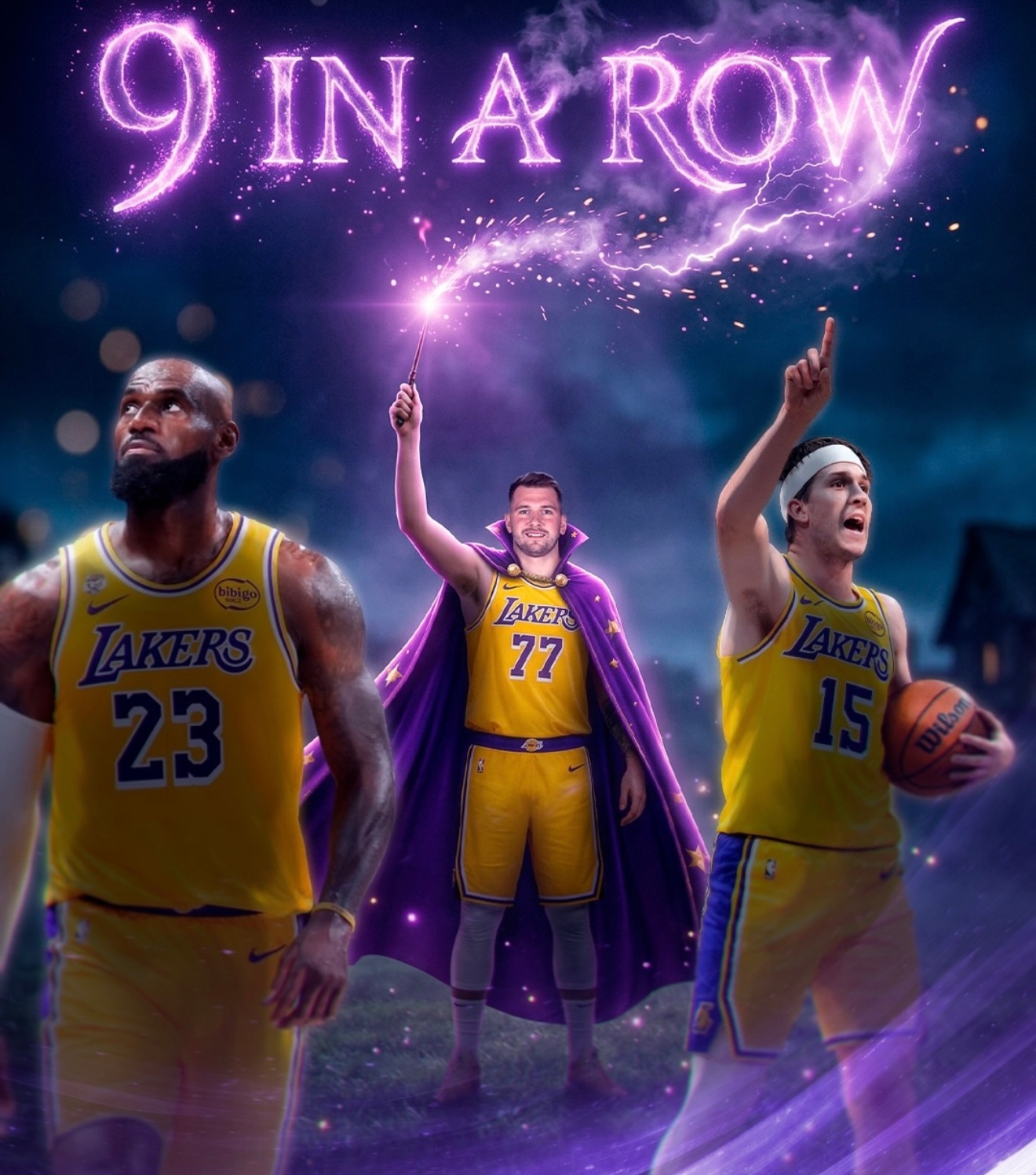 里夫斯谈湖人9连胜后的信心：“很好。我们用不同的方式赢过球。我们赢过一些进攻并不