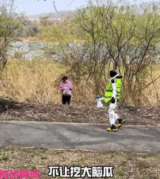 吉林有多人跑到一处公园挖野菜，如此状况公园生怕多人乱挖，影响了公园的秩序与美观，