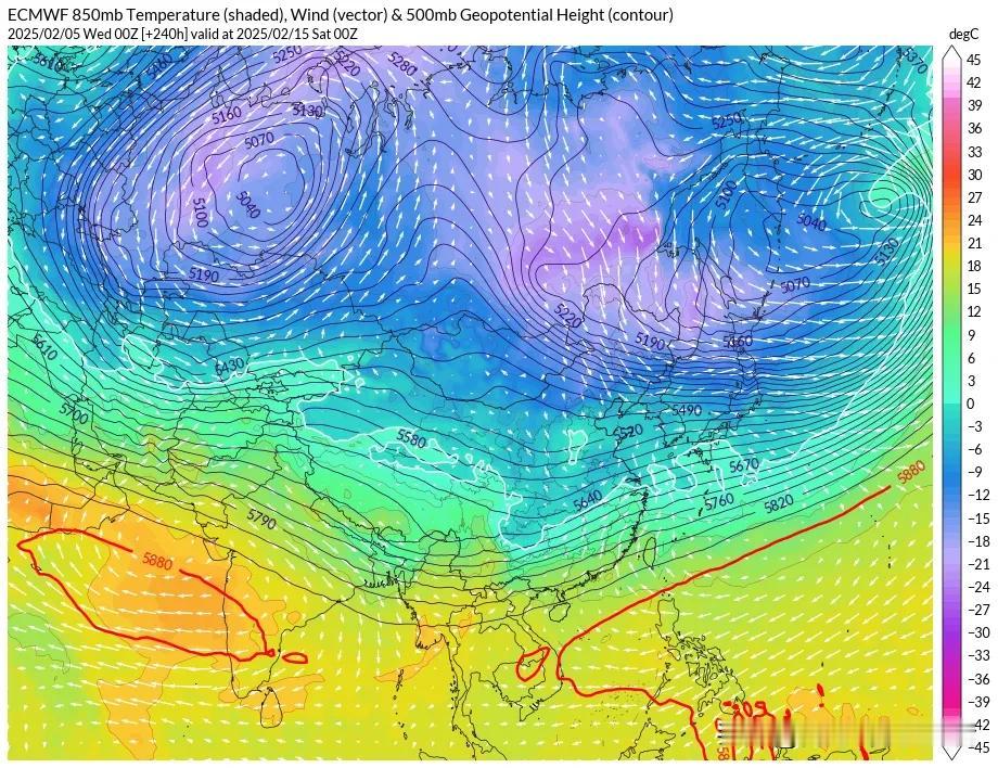 南方大部分地区降雪EPS支持率:<20%
GFS集合:<15%
总结:等二下-三