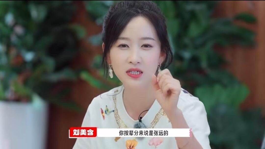 刘美含说赵让是张远孙子辈，看来确实不太熟，单方面接受错误信息 ​​​