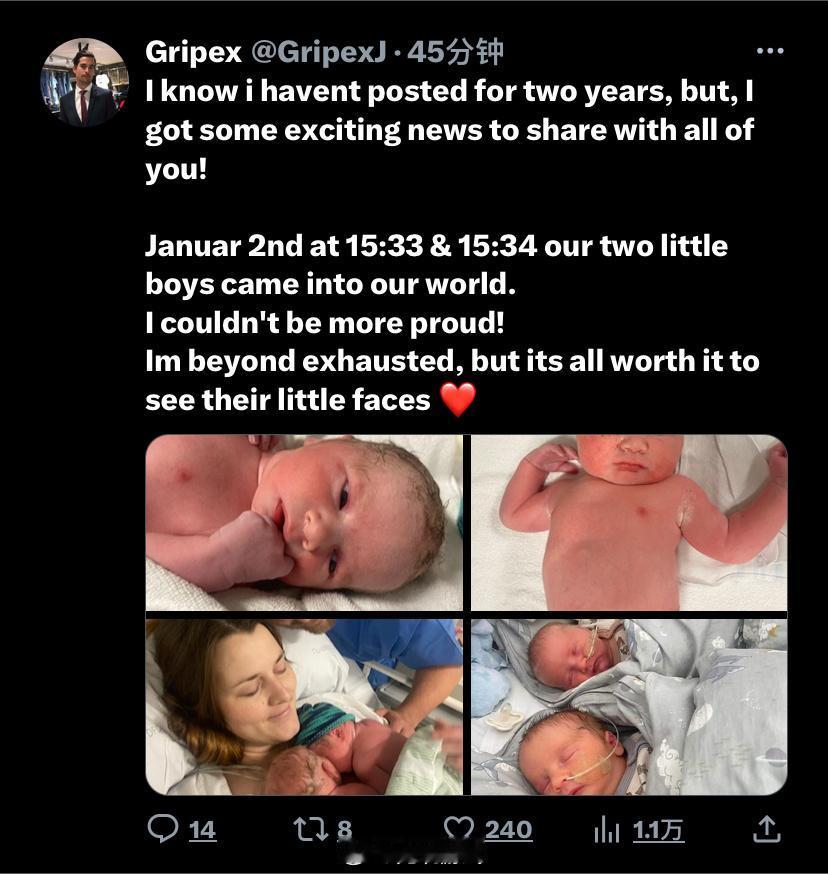 北美第一盲僧大胡子Gripex更推：

我知道我已经两年没有发帖了，但是，我有一