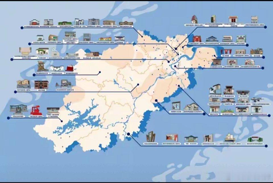 杭州市崇军打卡地图正式发布！60个精选点位邀您踏上崇军荣耀之旅。一条贯穿杭城的崇