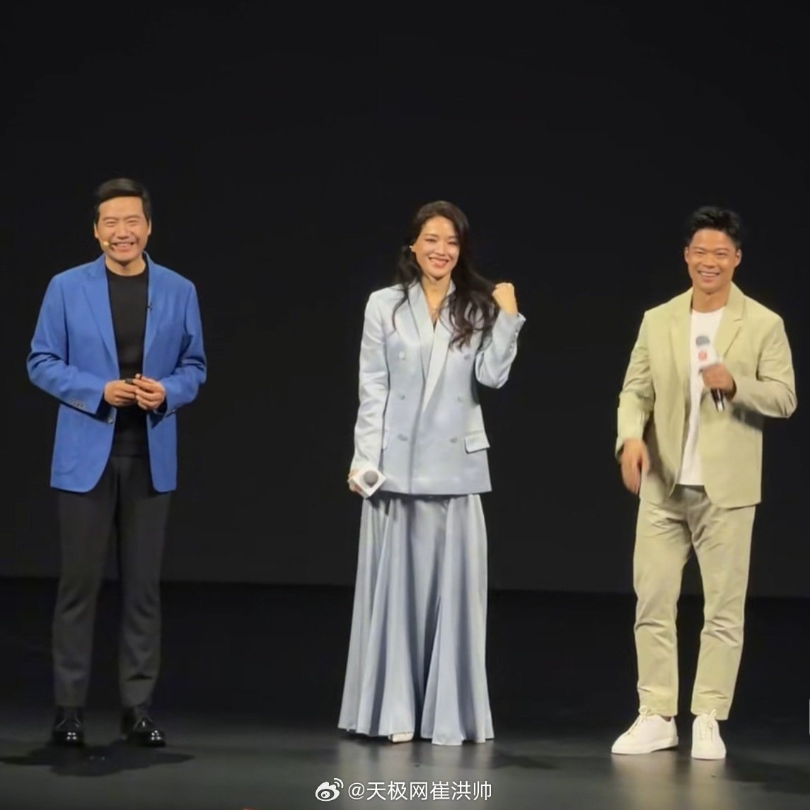 小米新SU7除了请舒淇、苏炳添代言，发布会还请来了半个车圈的老板，比亚迪王传福、