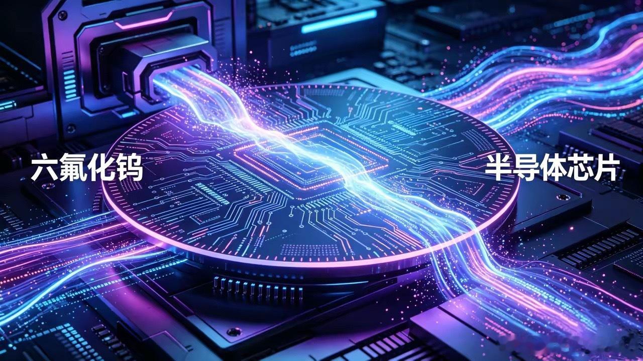 🔥 半导体核心材料 新风口国内六氟化钨核心受益龙头第一梯队：龙头（产能+认证双