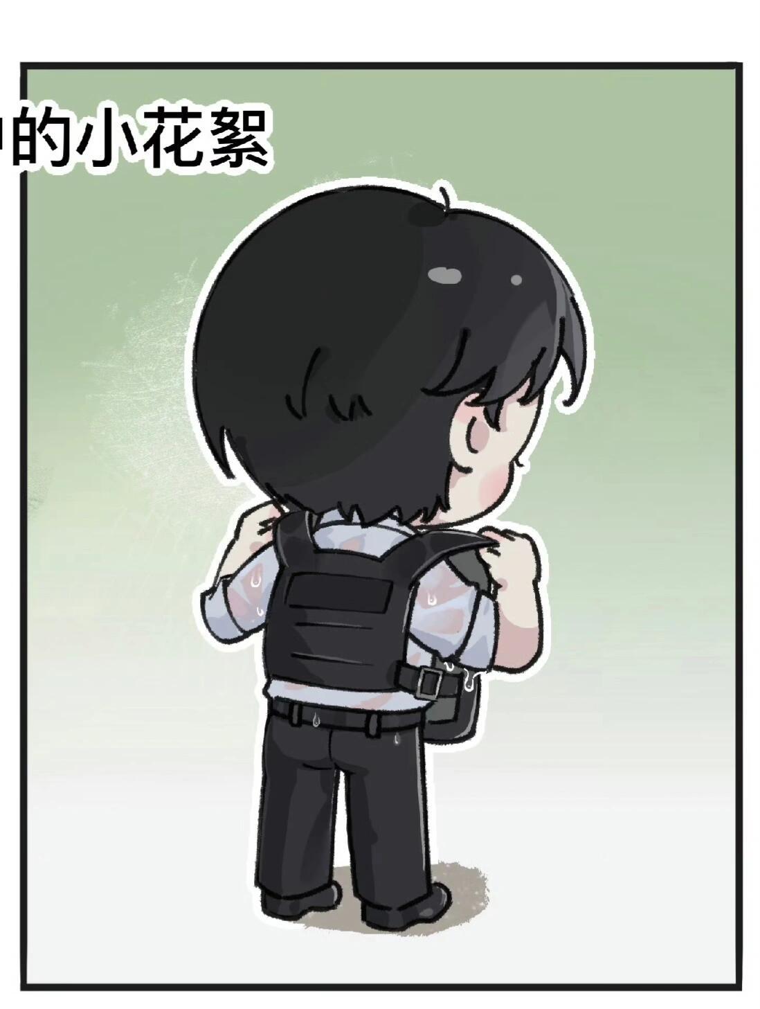 小小的背影，藏着大大的坚韧，林Sir辛苦啦🥺 ​​​