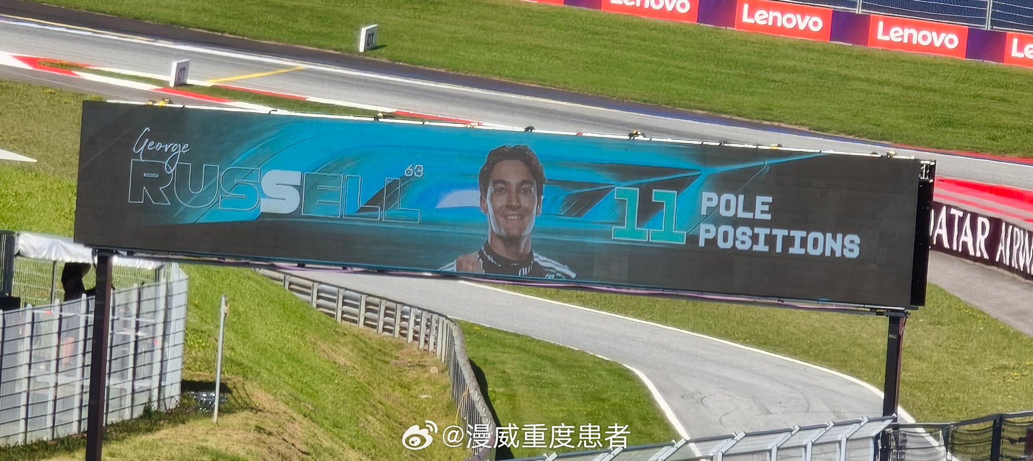 GeorgeRussell 乔治在2026年奥地利站的杆位位置的分量：- 他职业