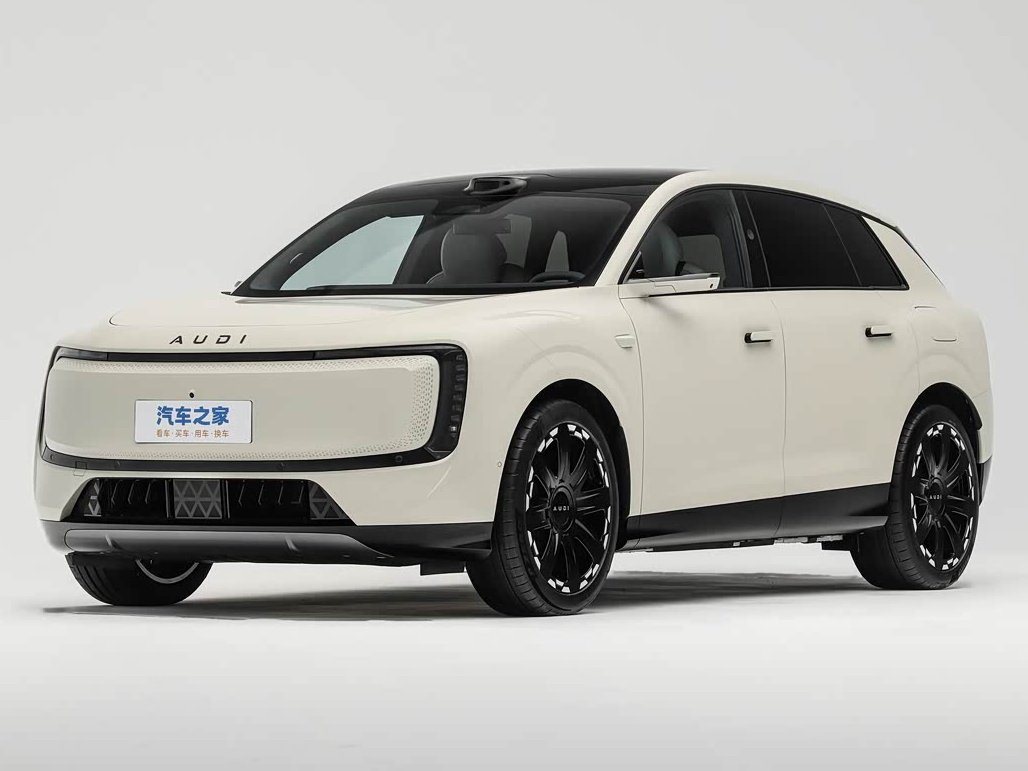 AUDI E7 后驱：300 kW/500 Nm。最高时速 205 km/h。四