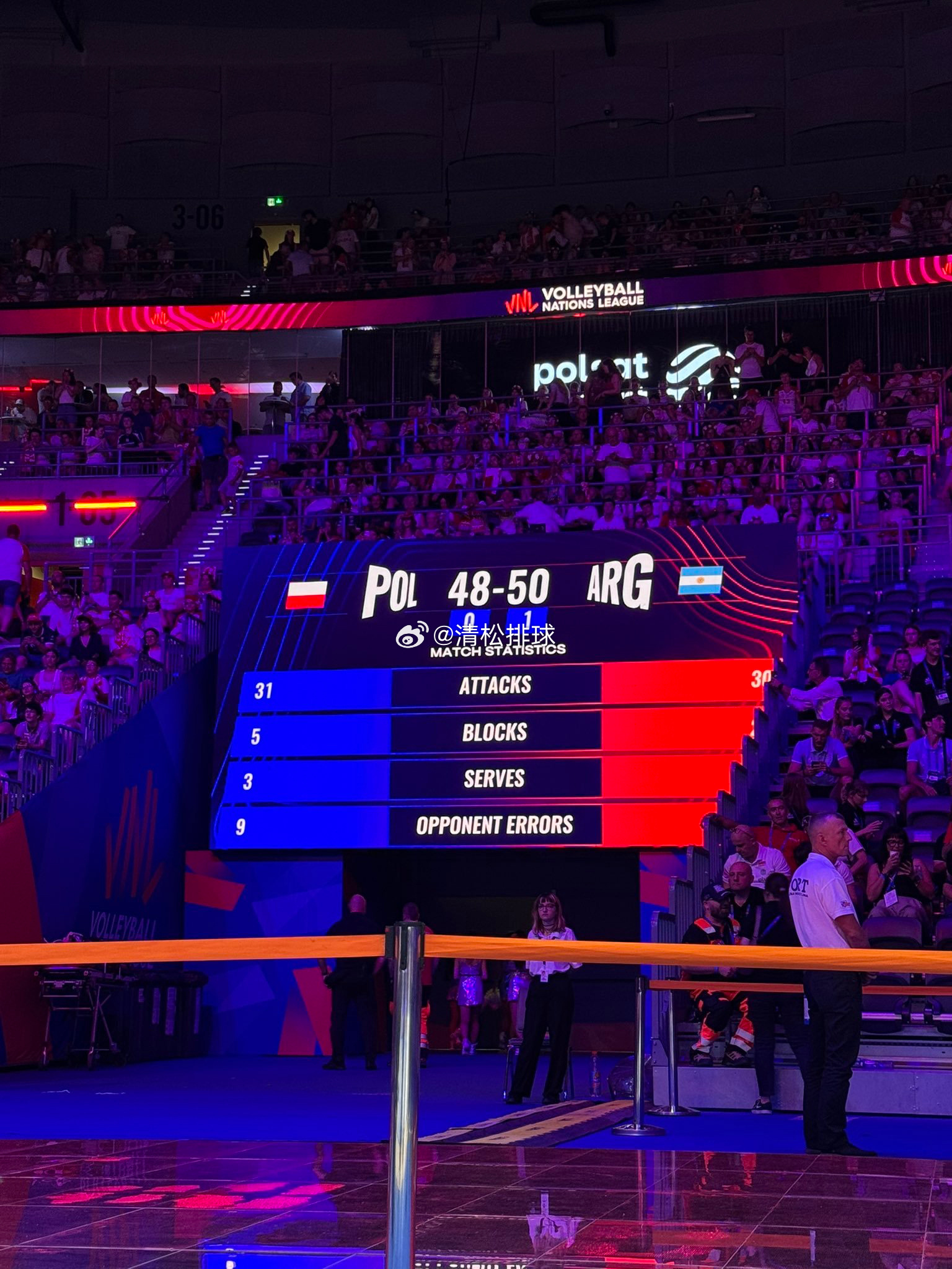 48-50！国际排联历史上的单局最高分🔥2026年世界男排联赛第二周波兰格利维