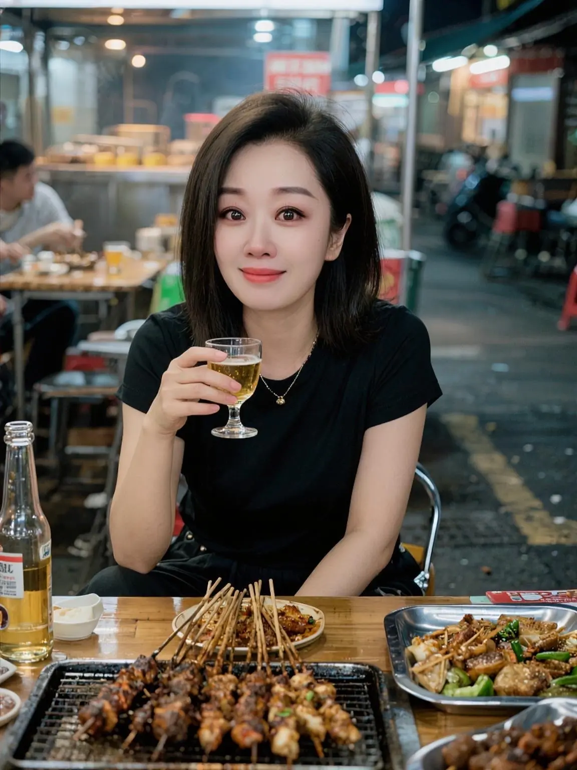 满腹的心事，却欲言又止。