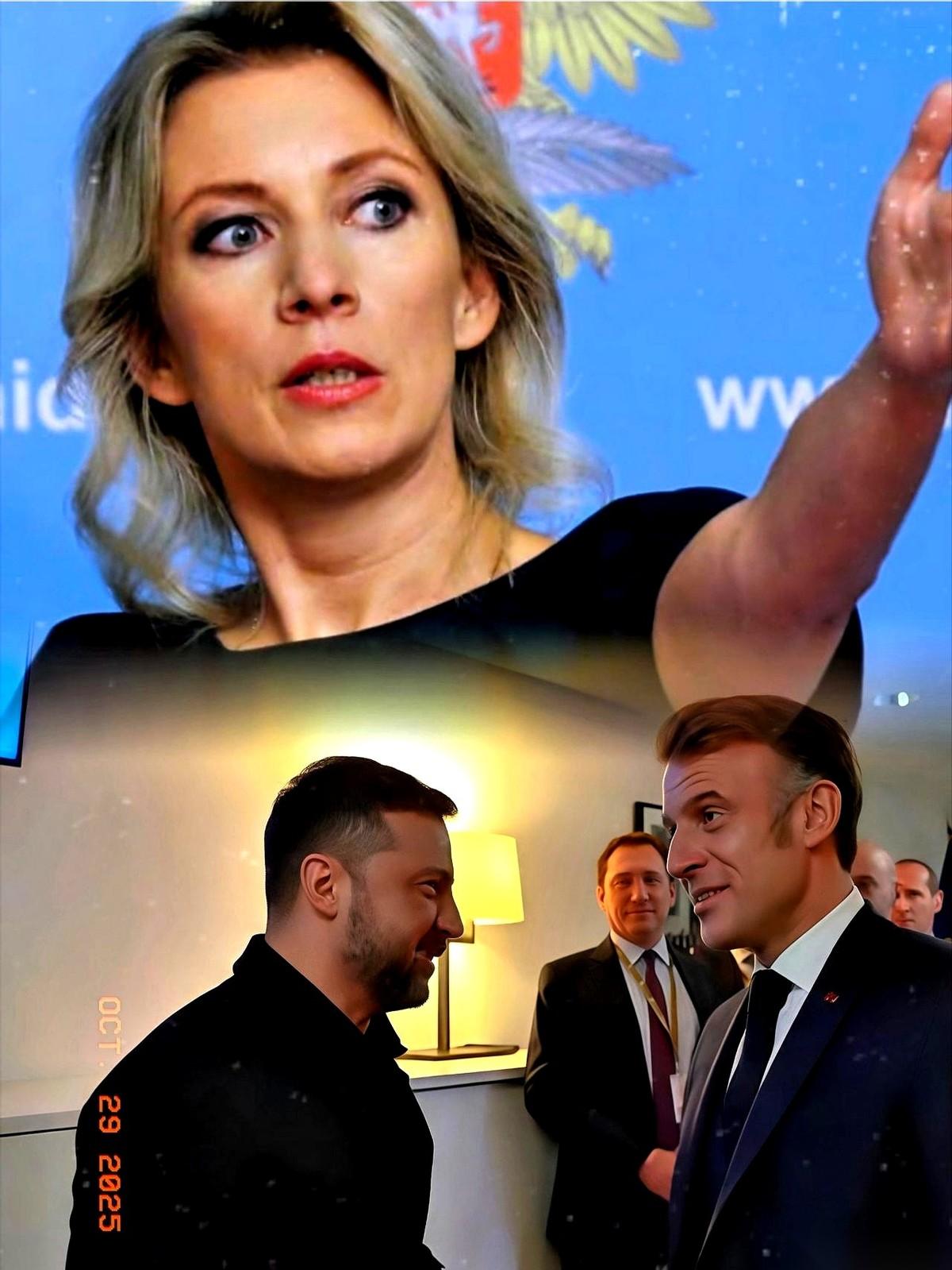 我看到这条新闻的时候，真的没忍住笑出声。

马克龙正高调说要牵头 26 国派兵去