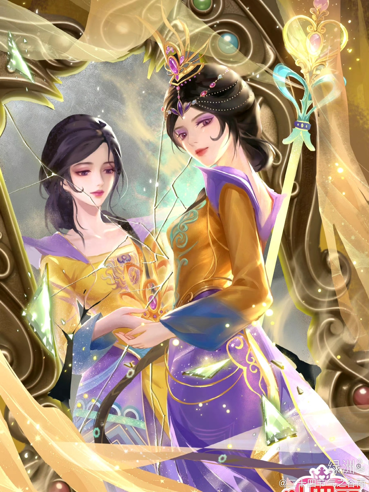 曼多拉生日海报来啦 《精灵梦叶罗丽》正剧官博，曼多拉生日海报来啦！精灵梦叶罗丽 