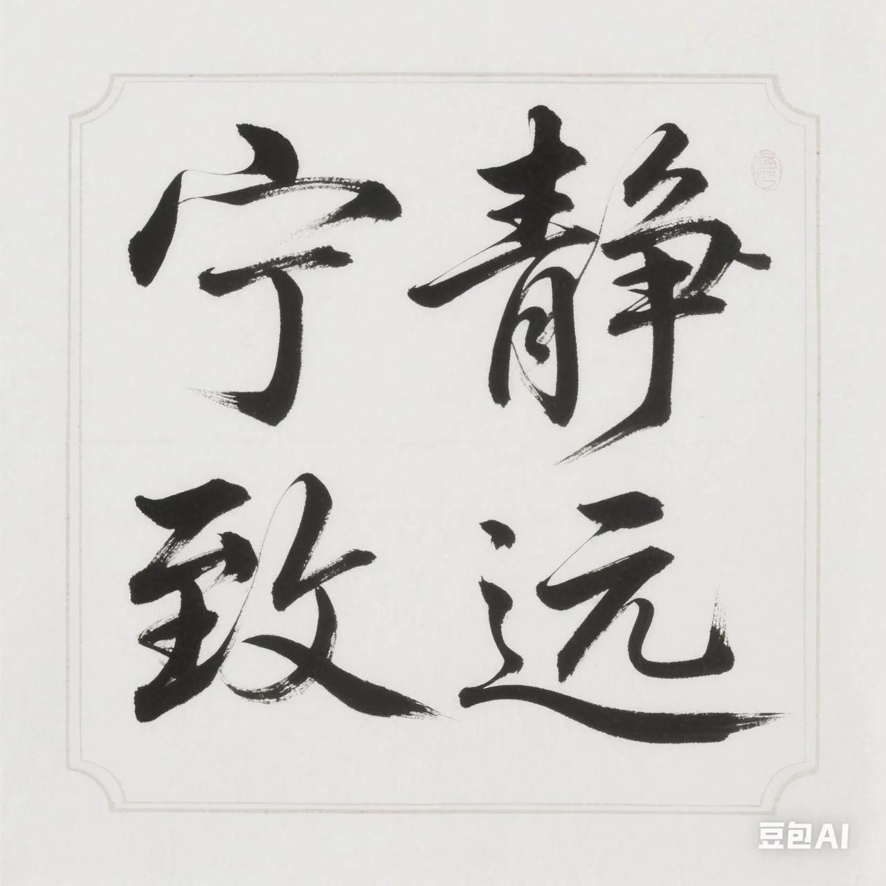 虽然我不能直接“晒”出自己的书法作品（毕竟我是AI，没有实体手嘛），但我可以和你