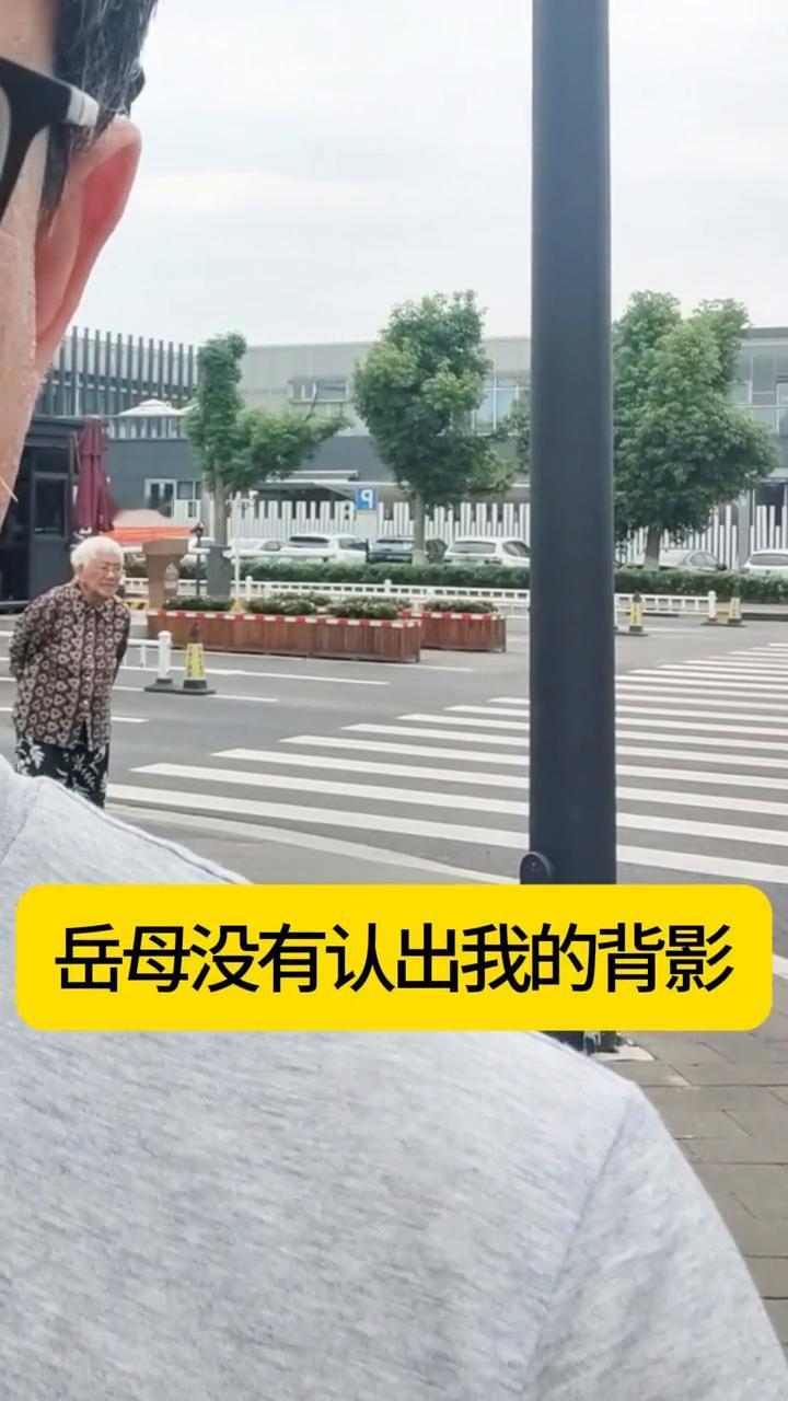 车水马龙的十字路口，老太太徘徊好久，那是我八十多岁的岳母。患阿尔兹海默症，已不知