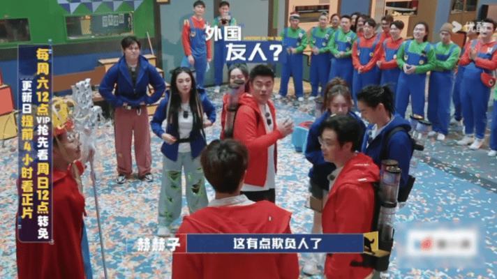 陈赫还担心外国友人李承铉怎么过绕口令这关，没想到人家老婆已经给人家开小灶教会了，