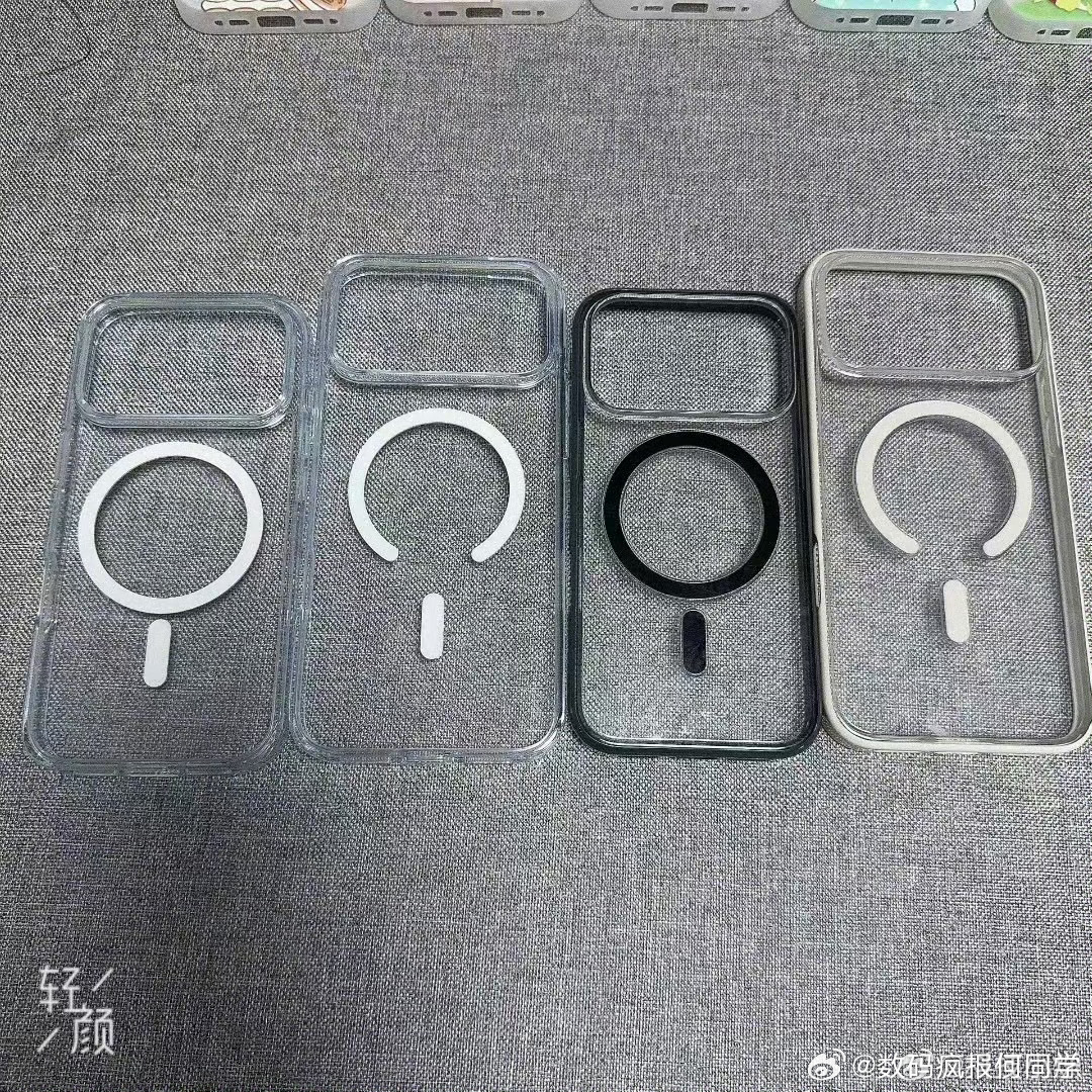 线下店的iPhone17系列手机壳全都到货了，款式还挺多，想一想，离发布也就不到