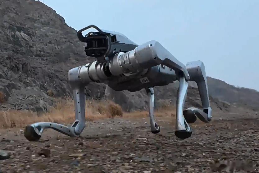 【宇树被诉专利侵权案二审宣判】宇树四足机器人As2发布 2月24日，发布第四款四