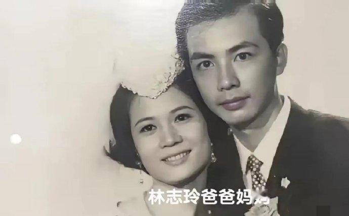 林志玲这么漂亮是有原因的，看看她的父母和哥哥的老照片就知道了 ​​​