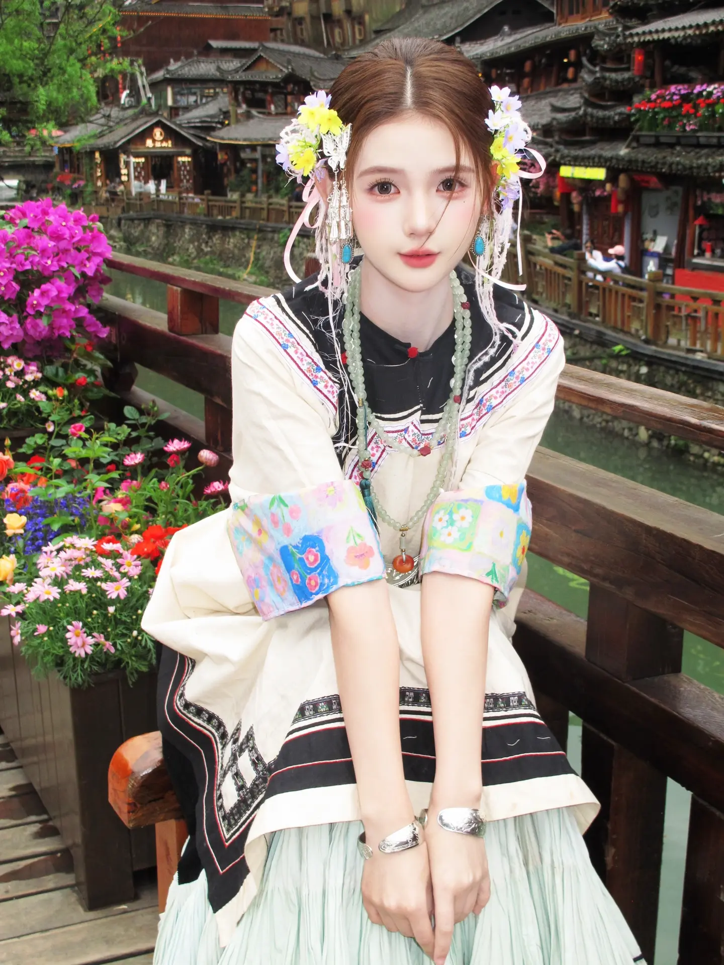 我有一段轻柔画风归旧梦故里