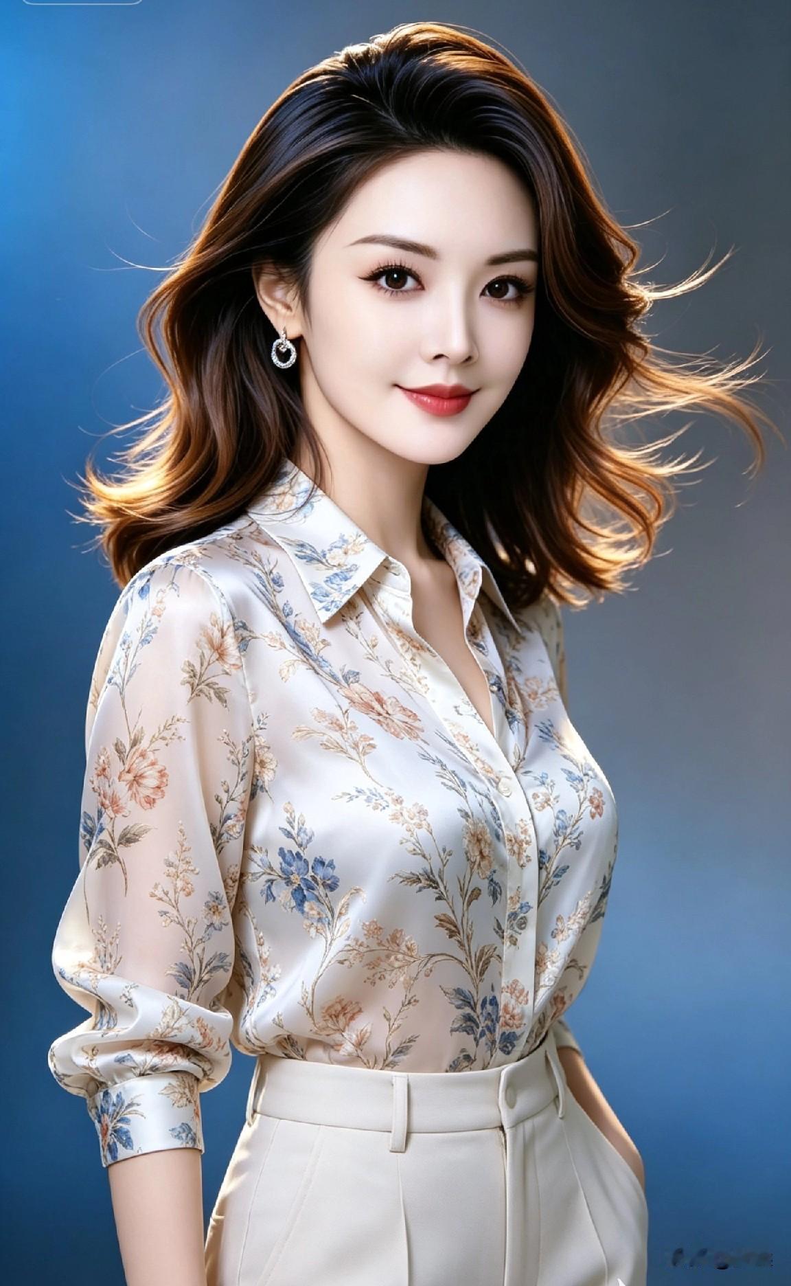 风韵犹存的美妇成熟妇女 柔美少妇