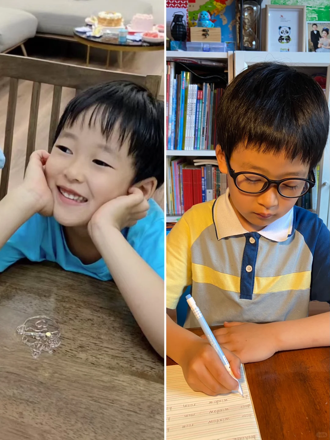 想问问❗️现在还有木有不近视的小学生❓