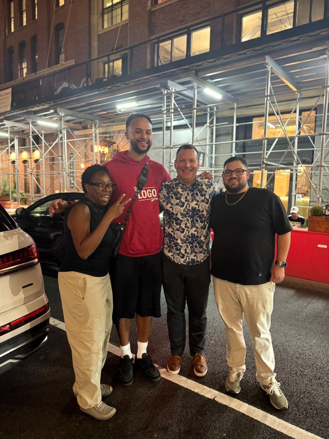 在纽约偶遇凯尔同志nba季后赛 ​​​