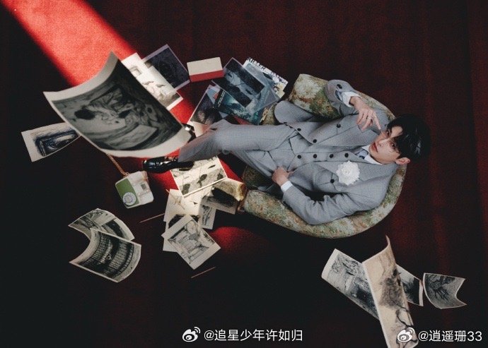 这还是我认识的彭昱畅吗 不得不感叹演员的可塑性！彭昱畅这组大片把松弛感和故事感平