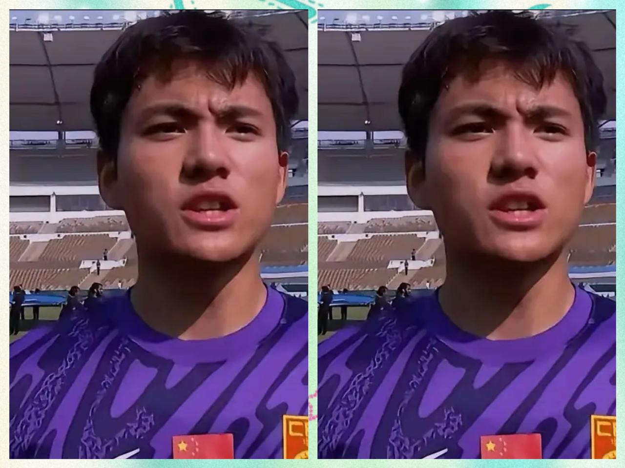 杠上了！日本门将荒木琉偉赛前接受媒体采访表示，他知道中国门将李昊本次比赛一球未失