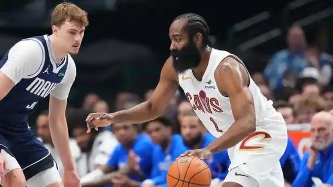 138-105！骑士大胜独行侠，哈登17分7板7助，米切尔24分8助，弗拉格25