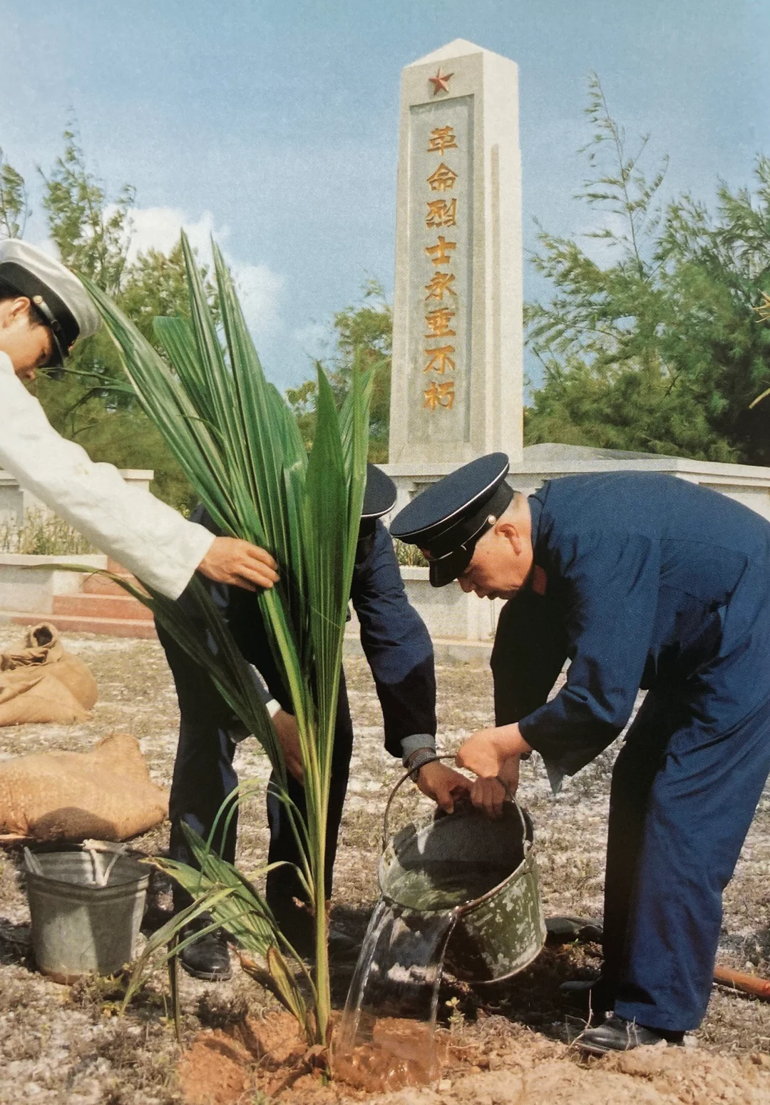 1985年3月第二次登上西沙群岛