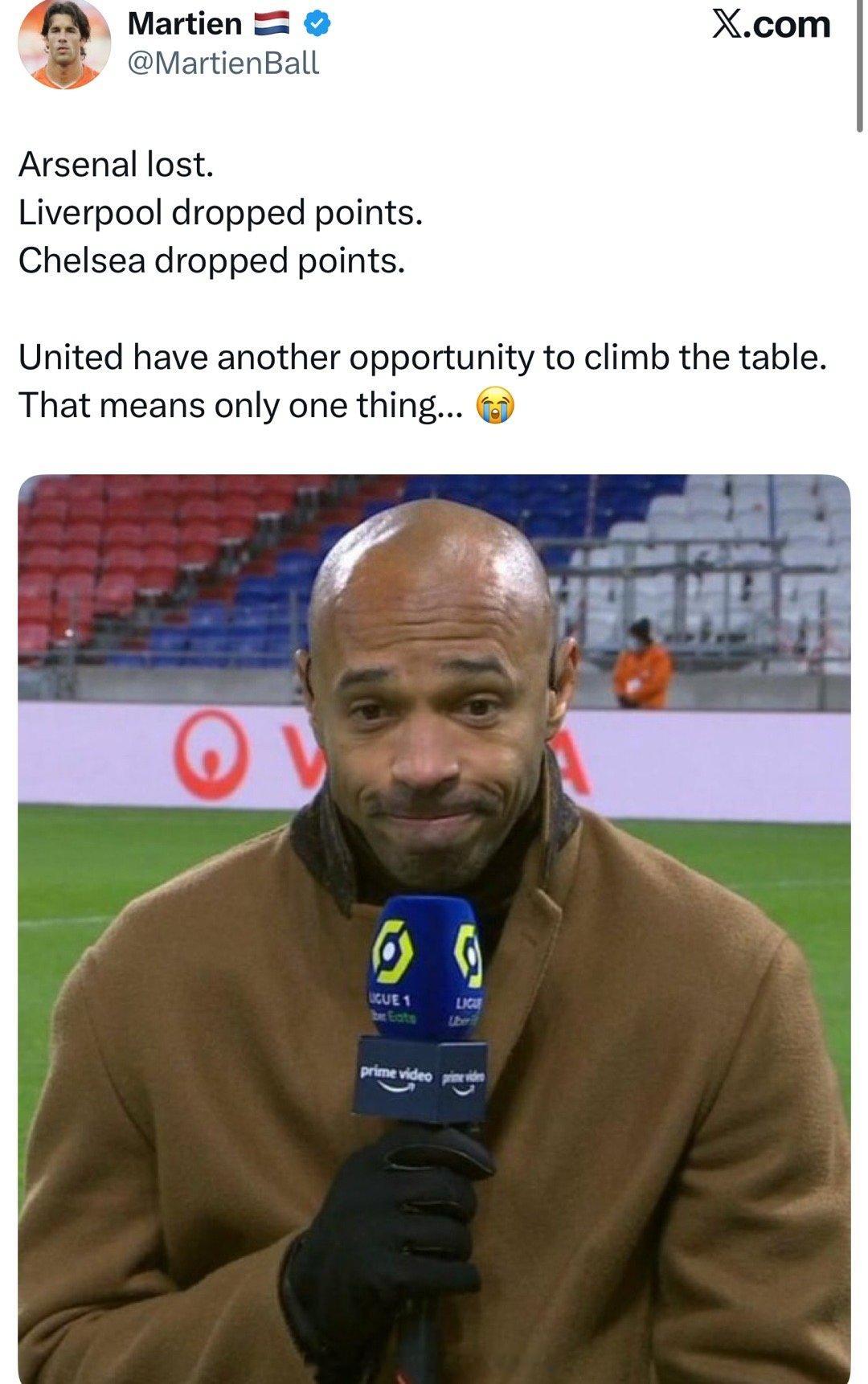 意味着曼联战平狼队