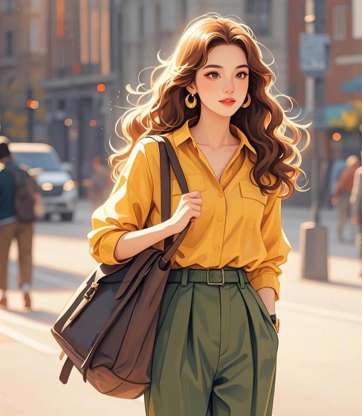 什么样的女人最有气质呢？
有气质的女人，未必惊艳，却自带风骨。
她内心笃定，不盲